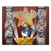 Donald Duck 75th Anniversary Hand Painted Cel
